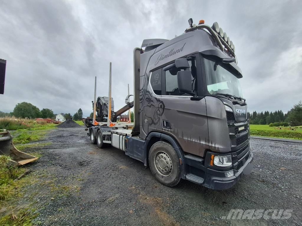 Scania R 650 Camion pentru lemne