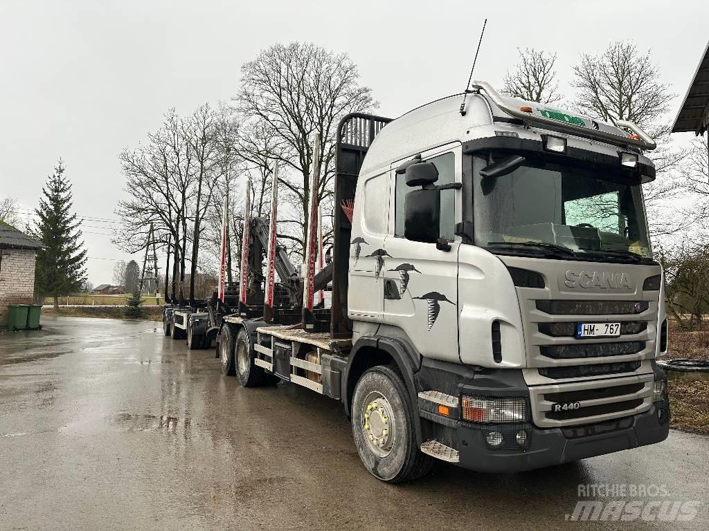Scania R440 Camion pentru lemne