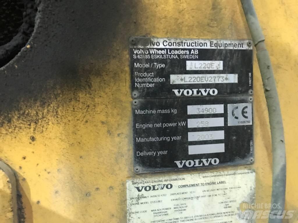 Volvo L 220 E Incarcator pe pneuri