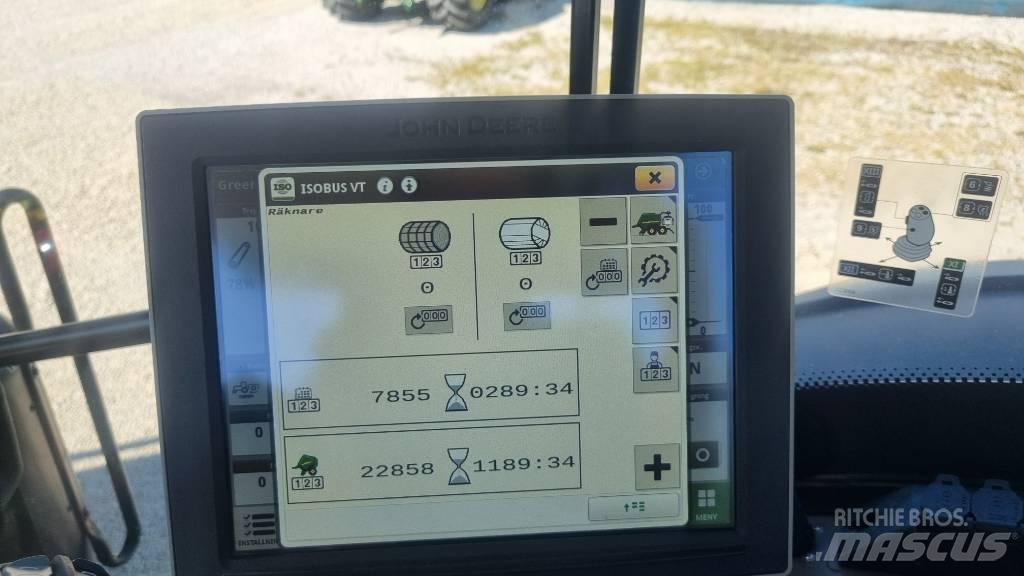 John Deere C441R Masina de balotat cilindric