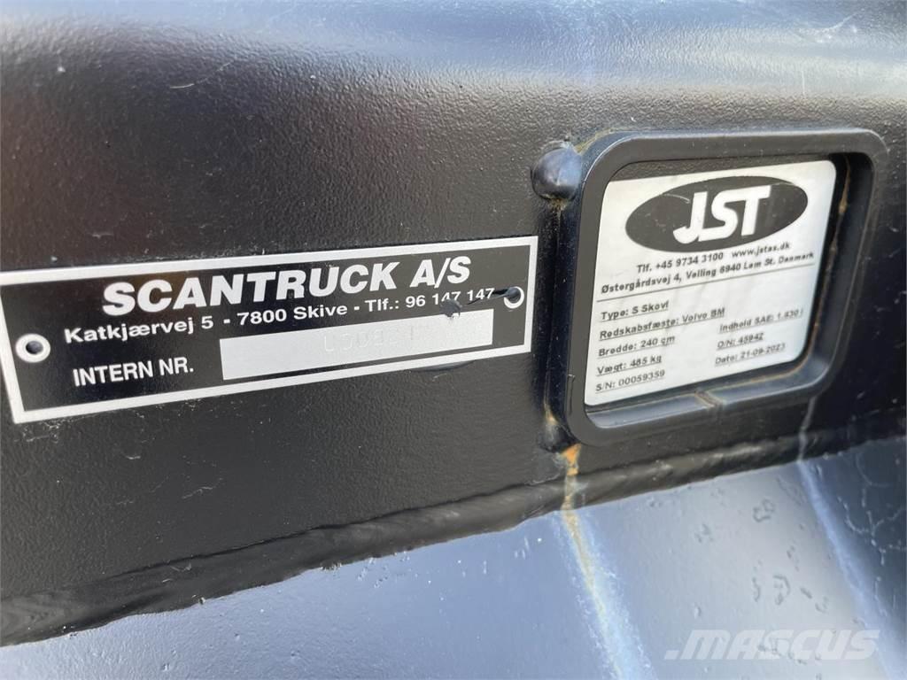 JST Læsseskovl, JST Pistoane