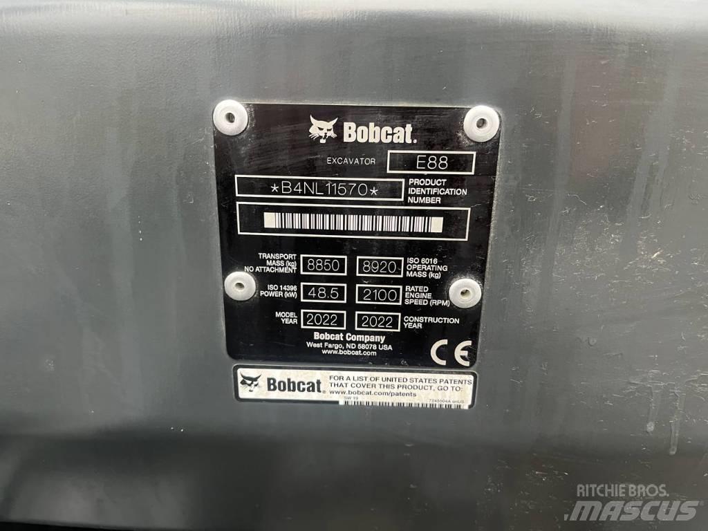Bobcat E88 Excavatoare pe șenile
