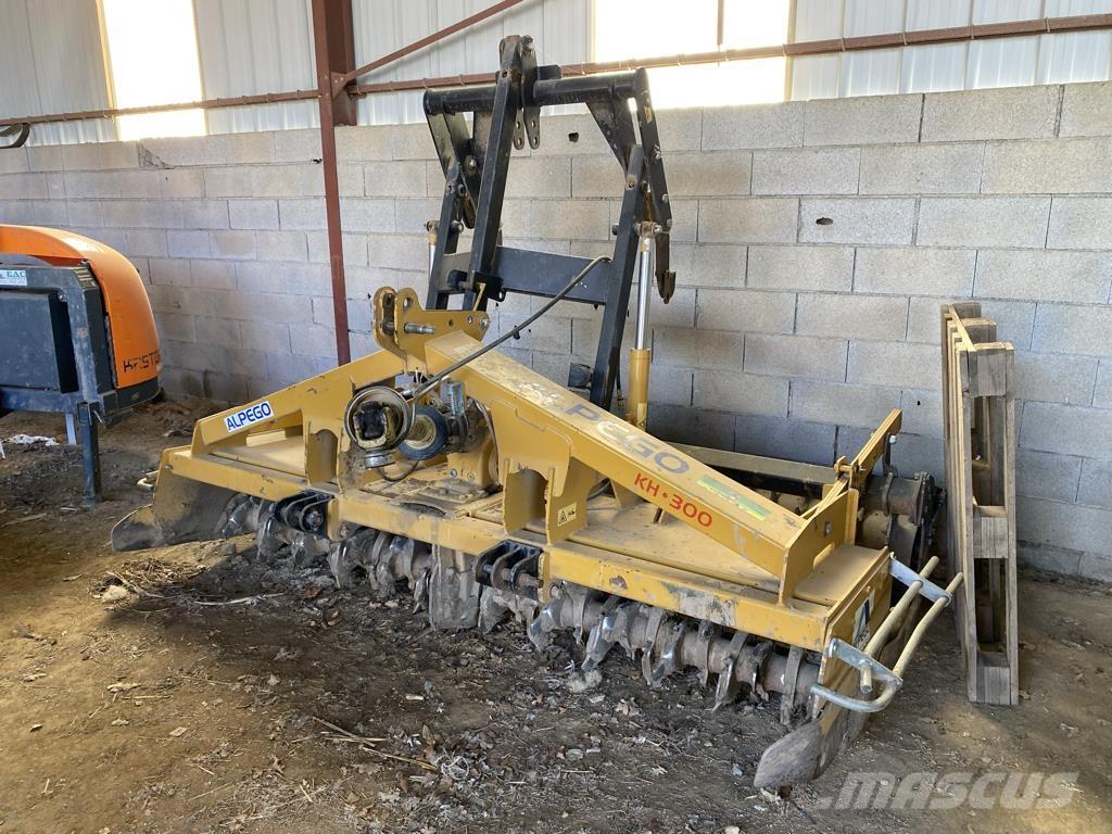 Alpego KH 300 R Grapa si pluguri rotative