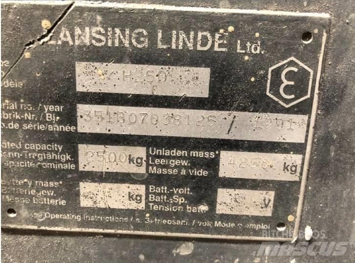 Linde H25D Stivuitor diesel