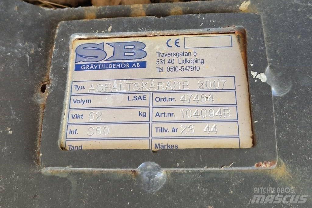 SB Asfaltskärare S60 Taietoare