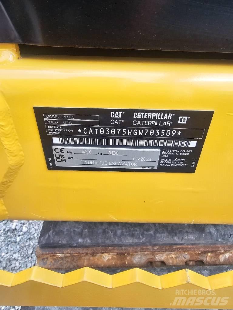CAT 307.5 Excavatoare 7t - 12t