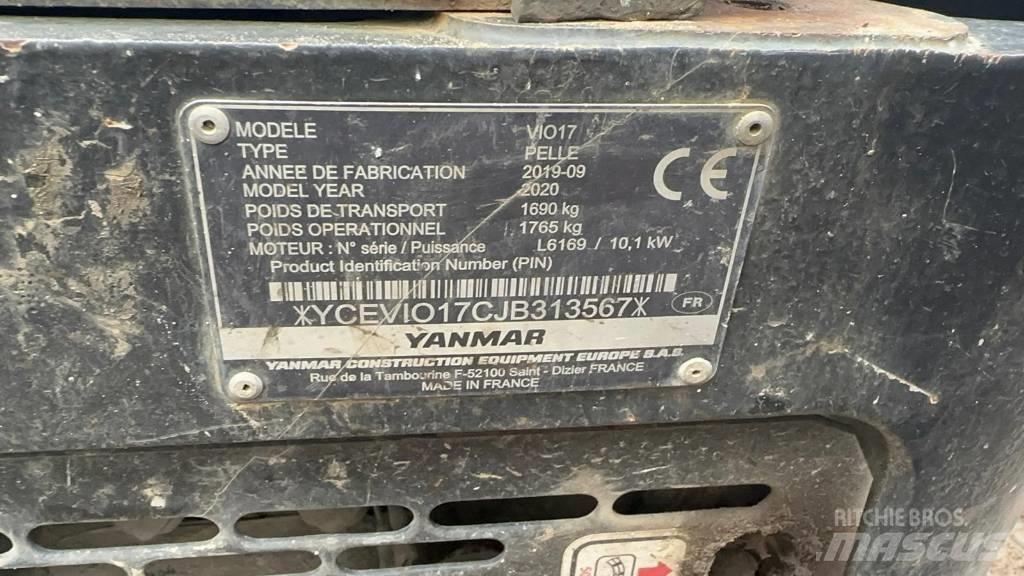 Yanmar Vio 17 Mini excavatoare < 7t
