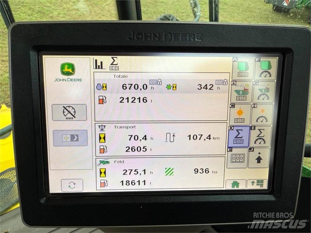 John Deere 9600i Forajere cu autopropulsare