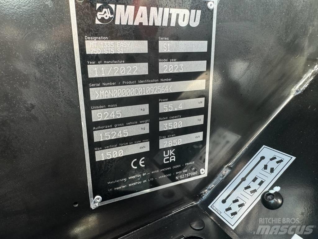 Manitou MT 1335 Stivuitoare telescopice