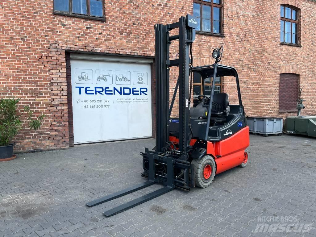 Linde E25 H Stivuitor electric