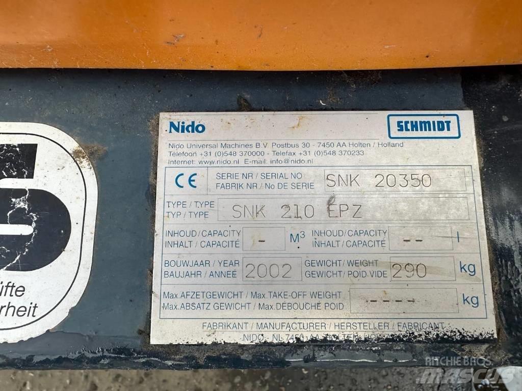 Nido SNK 210 EPZ Lame pentru dezapezire si pluguri