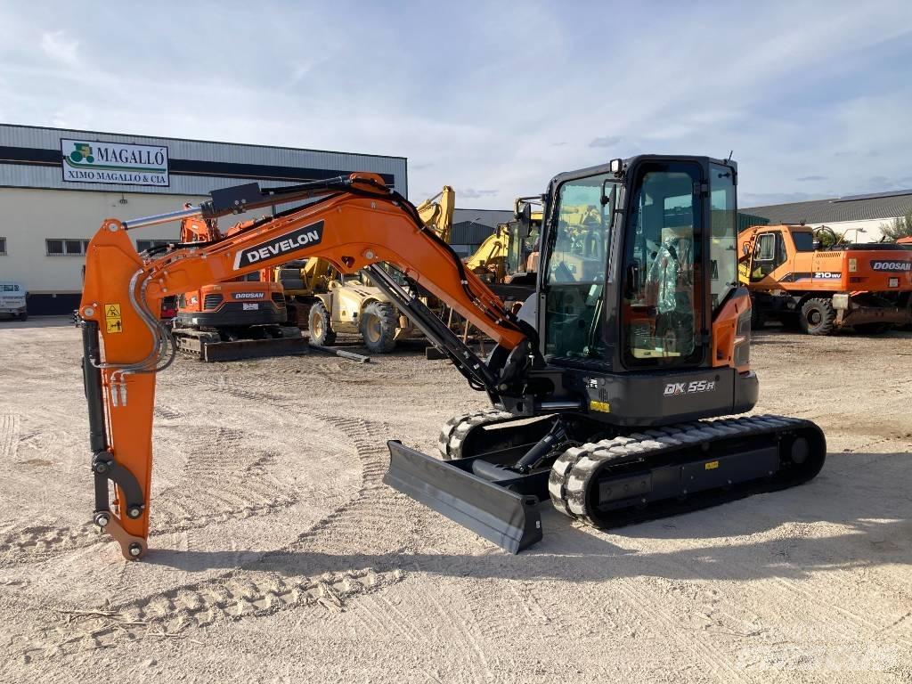 Develon DX 55 R-7 Mini excavatoare < 7t