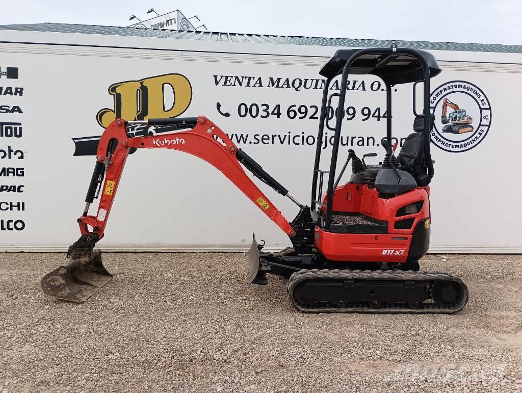 Kubota U 17-3 Mini excavatoare < 7t