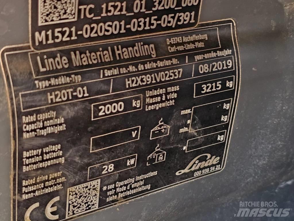 Linde H20T-01 Stivuitor GPL