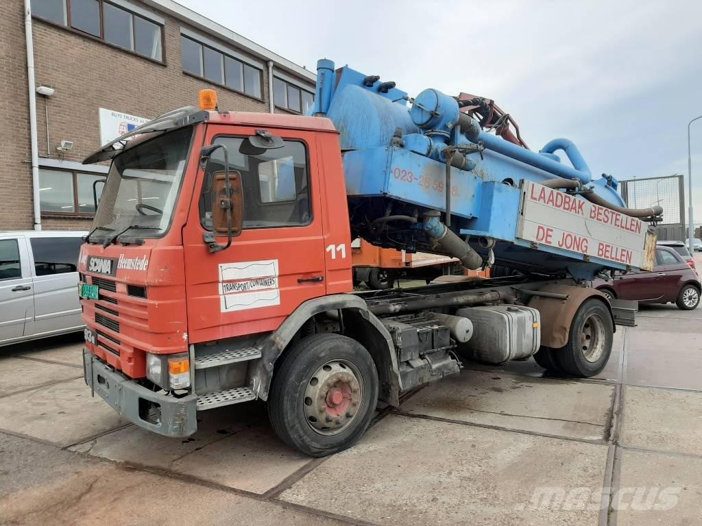 Scania kolkenzuiger Camion vidanje