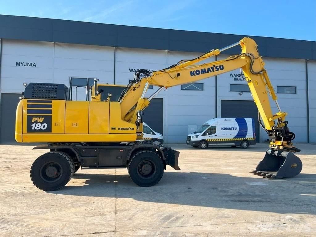 Komatsu PW 180-11 Excavatoare cu roti