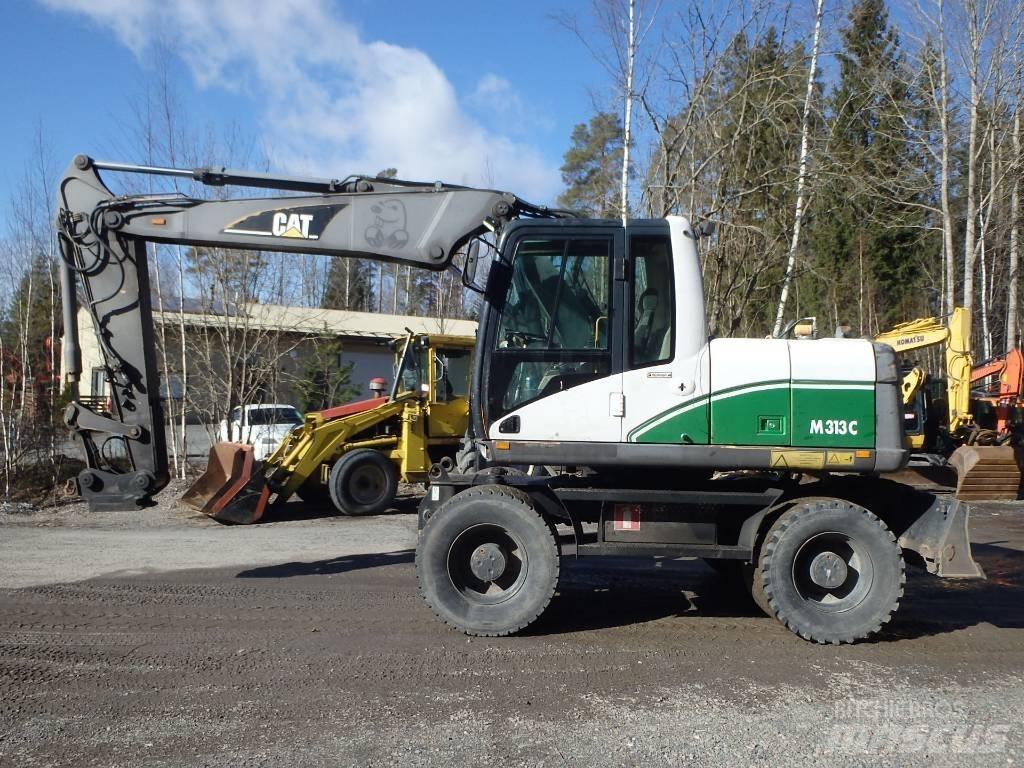CAT M 313 C 4x4 Excavatoare cu roti