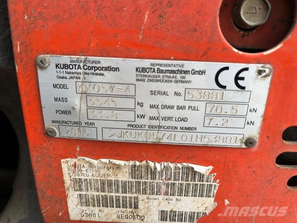 Kubota KX 057-4 Mini excavatoare < 7t