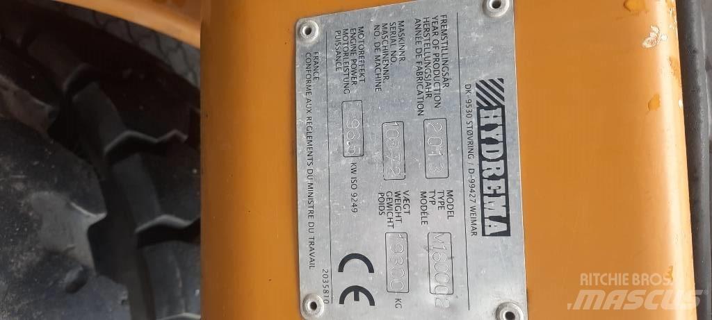 Hydrema M1600C2 Excavatoare cu roti