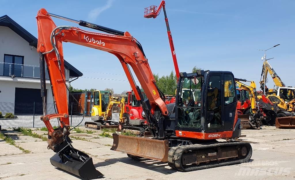 Kubota KX 080-4 Excavatoare 7t - 12t