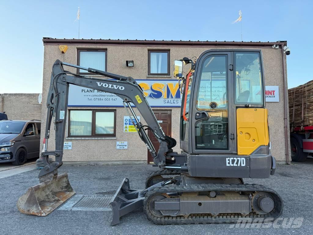 Volvo EC 27 D Mini excavatoare < 7t
