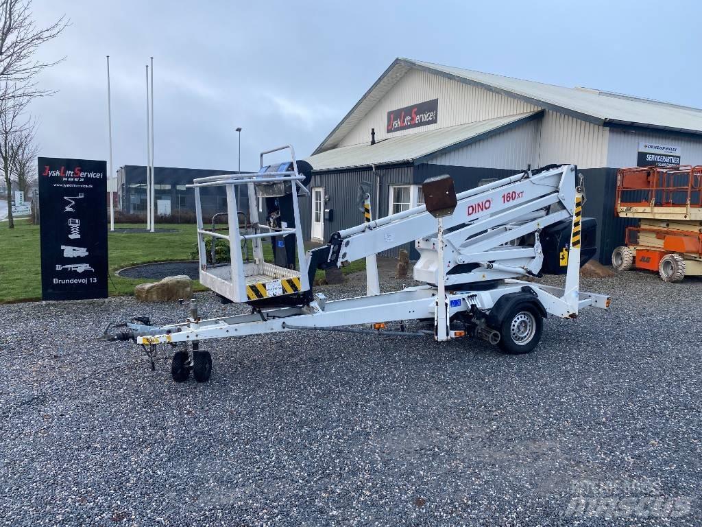 Dino 160 XT Platforme aeriene montate pe remorca