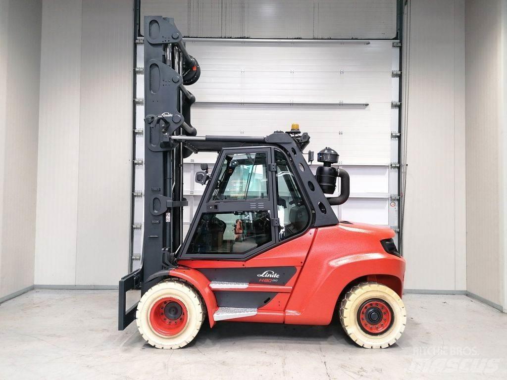 Linde H80D-03/900 Stivuitor diesel