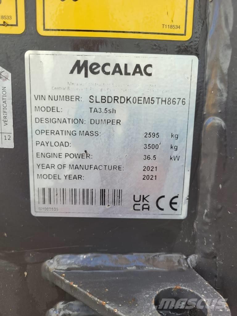 Mecalac TA 3.5 Minitractor de teren