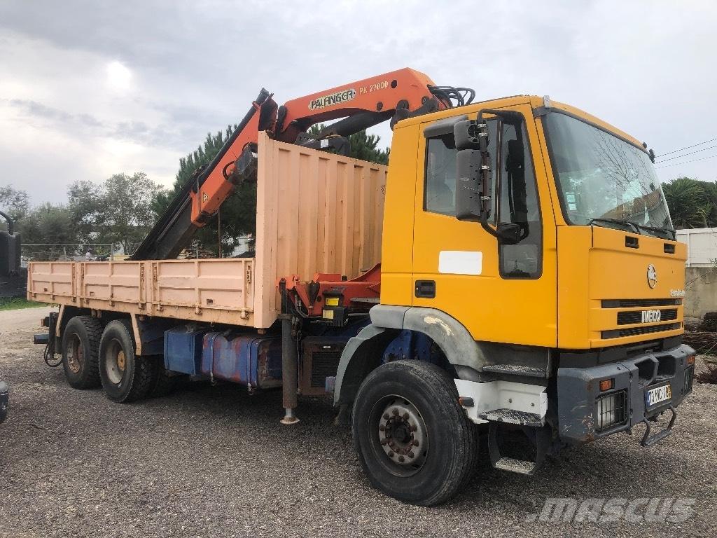 Iveco Euro trailer Camioane cu macara