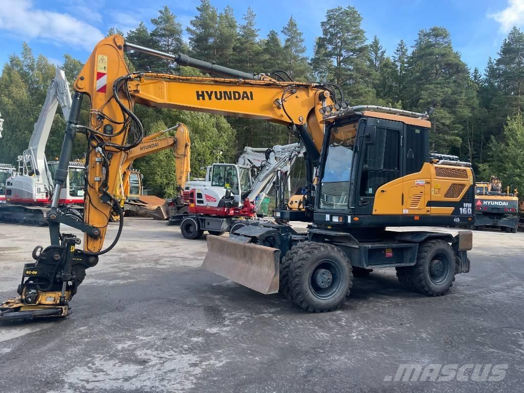 Hyundai HW 160 Excavatoare cu roti