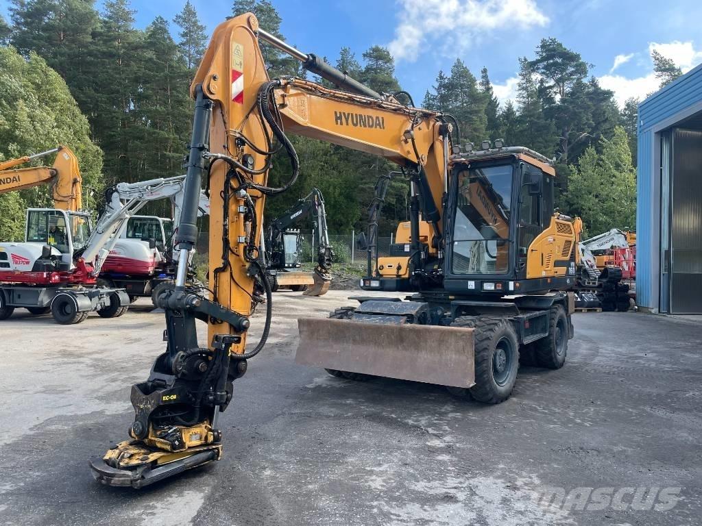 Hyundai HW 160 Excavatoare cu roti