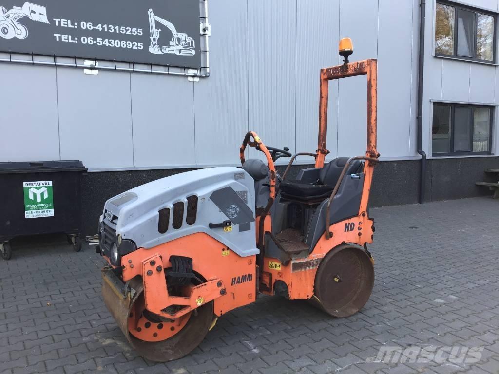 Hamm HD 8 VV Cilindri compactori dubli