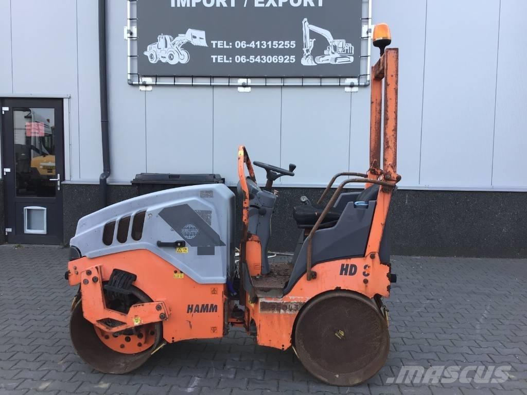 Hamm HD 8 VV Cilindri compactori dubli