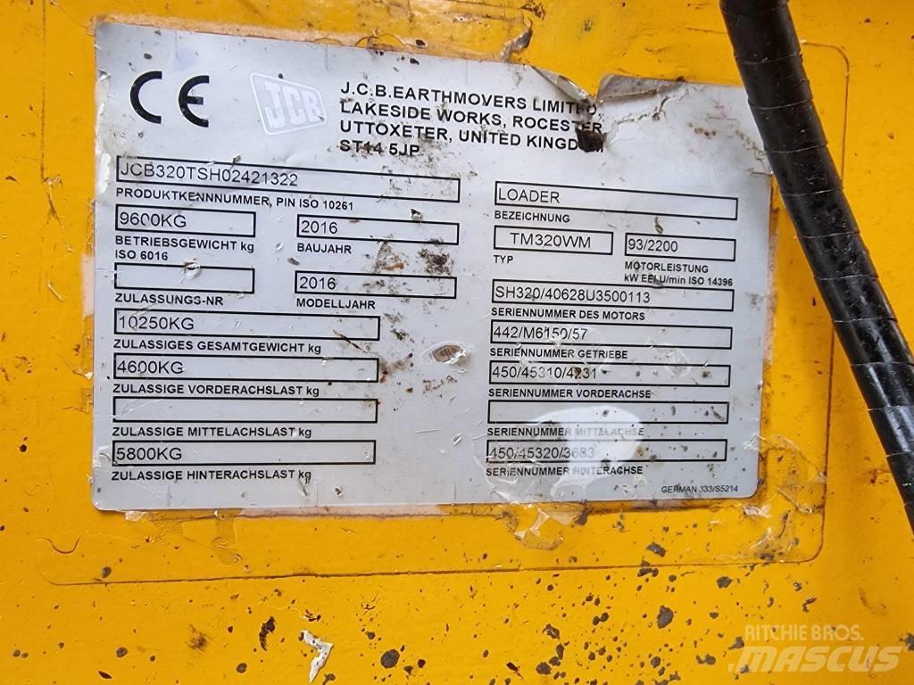 JCB TM 320 Incarcator pe pneuri