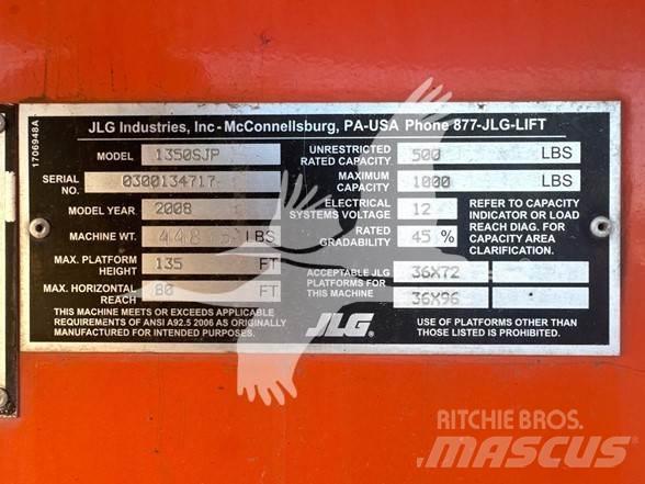 JLG 1350SJP Nacele cu brat telescopic