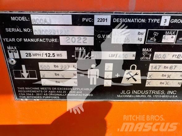 JLG 800AJ Nacele cu brat articulat