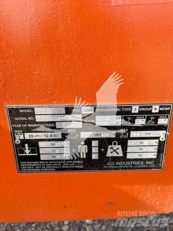 JLG 800AJ Nacele cu brat articulat