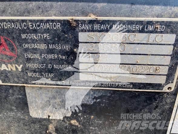 Sany SY265CLR Excavatoare pe șenile
