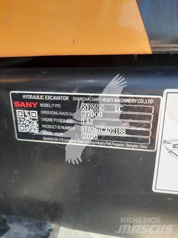Sany SY265CLR Excavatoare pe șenile
