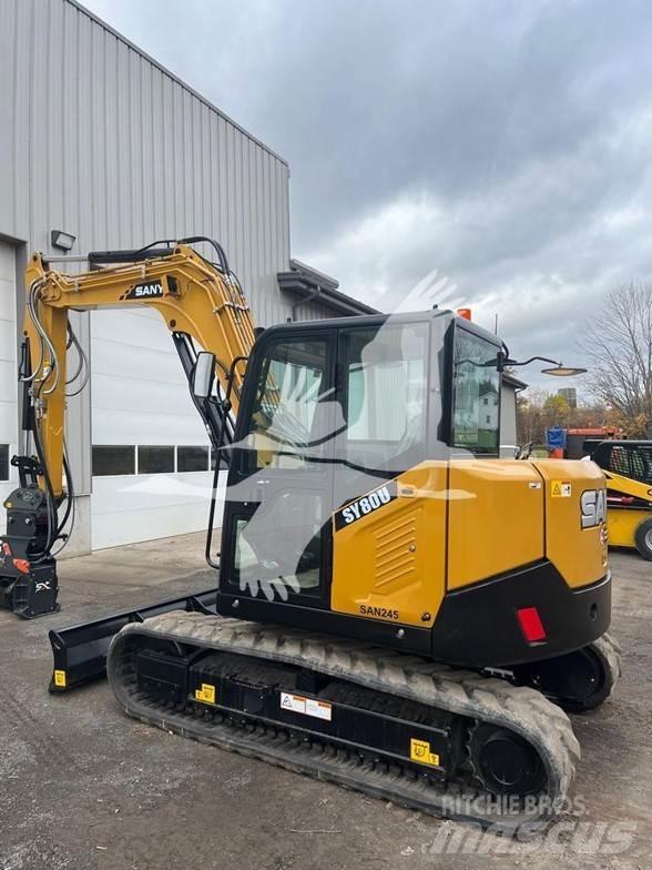 Sany SY80U Excavatoare pe șenile
