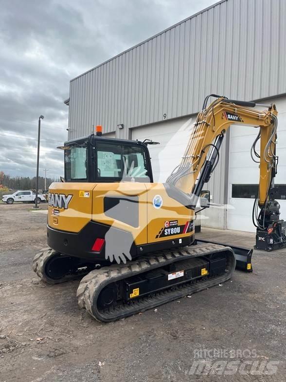 Sany SY80U Excavatoare pe șenile
