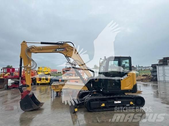 Sany SY80U Excavatoare pe șenile
