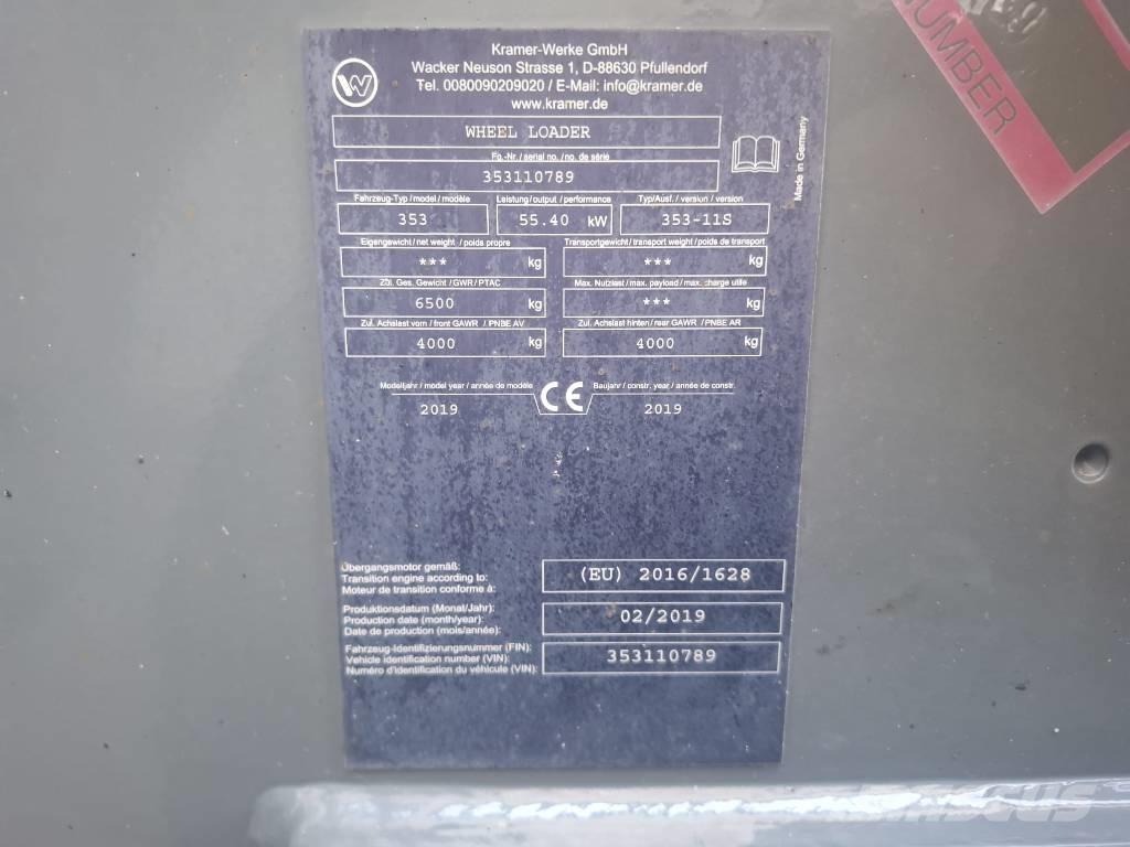 Kramer 5085 Incarcator pe pneuri