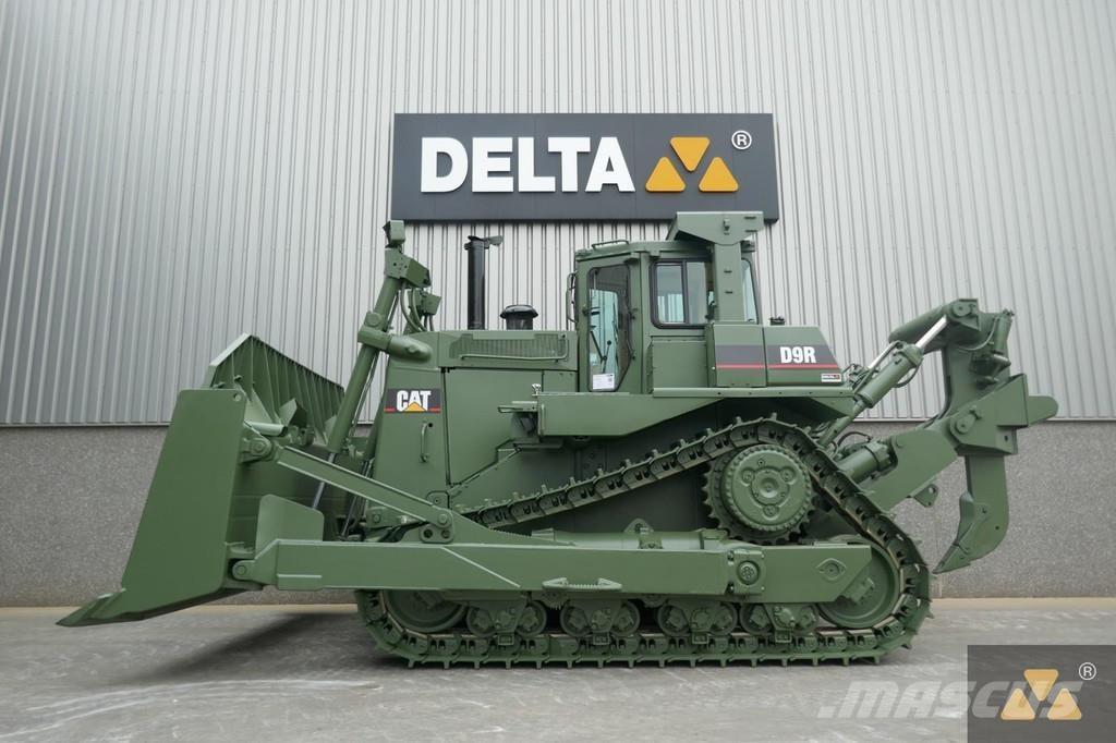 CAT D9R Ex-army Buldozere pe senile