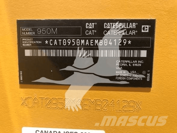CAT 950M Incarcator pe pneuri