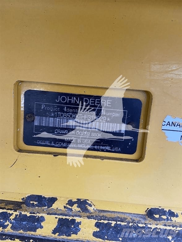 John Deere 850K Buldozere pe senile