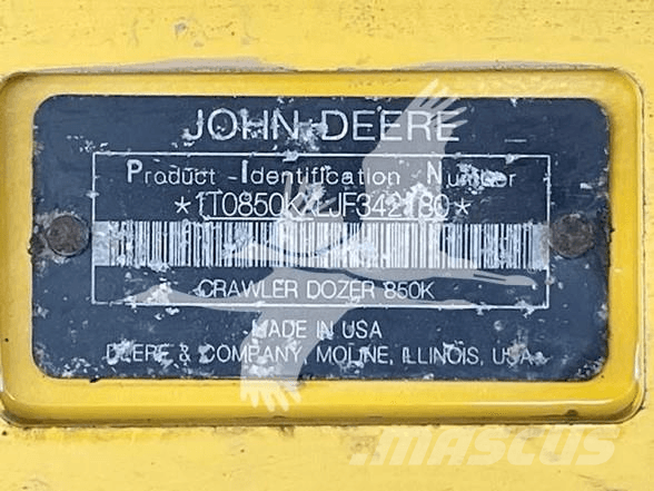 John Deere 850K Buldozere pe senile