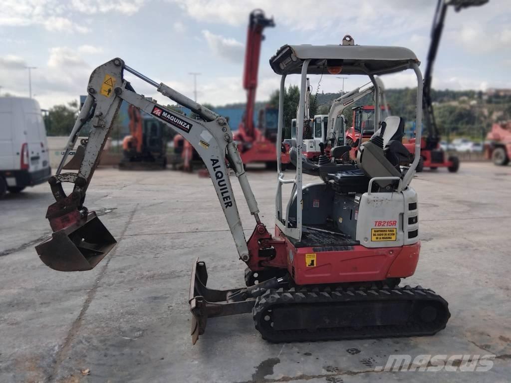 Takeuchi TB 215 R Mini excavatoare < 7t