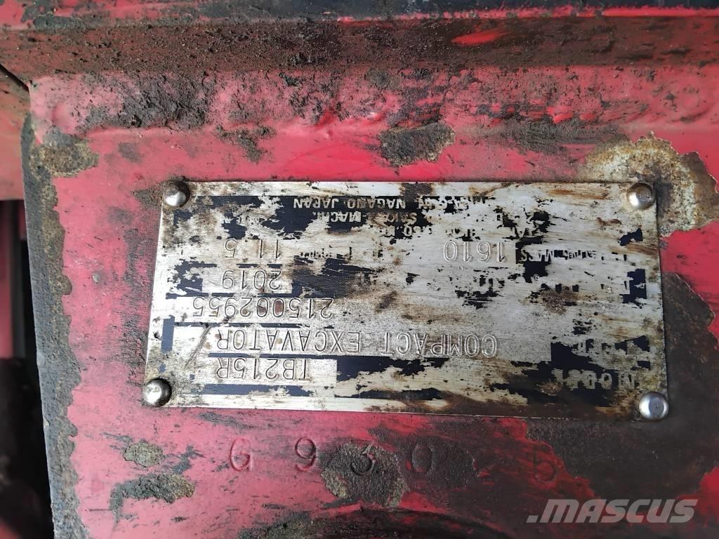 Takeuchi TB 215 R Mini excavatoare < 7t