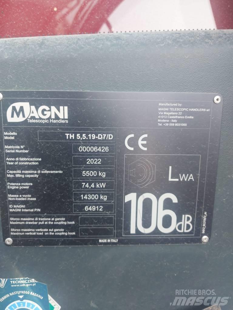 Magni TH 5.5 19 P Stivuitoare telescopice